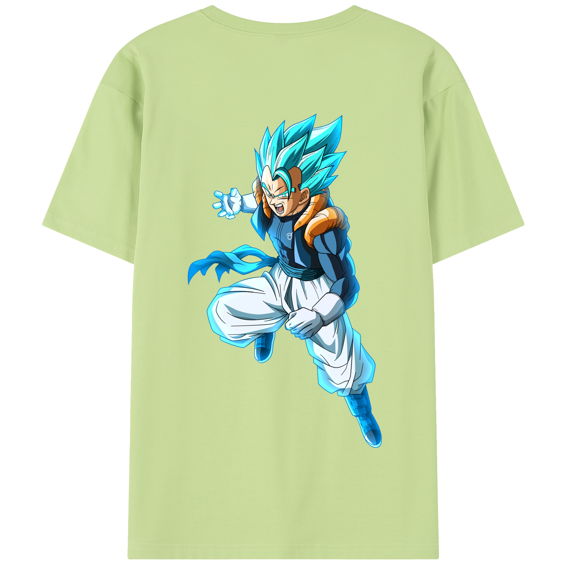 （画像用） ドラゴンボール ベジータ四世（Bejīta Yonsei）DRAGON BALL Vegeta IV 綿100％半袖Tシャツ（背面プリント）